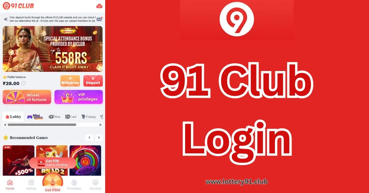 91 Club Login